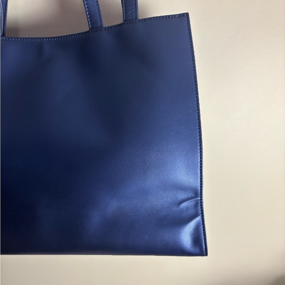 Telfar Medium Cobalt Shopping Bag w/ Dust Bag •EUC• - Picture 9 of 16